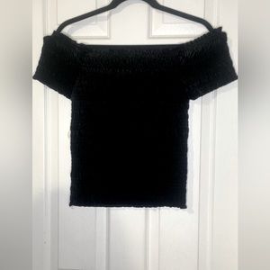 Aeropostale Stretch Off The Shoulder Top